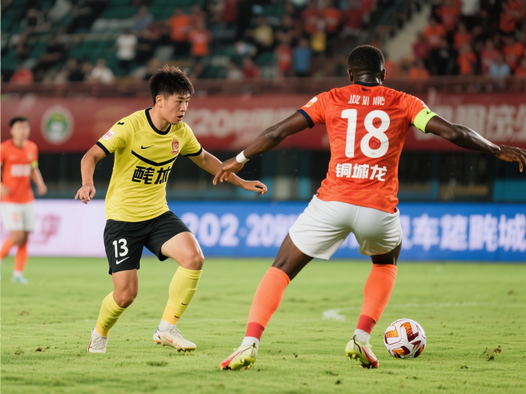 铜梁龙迎战鲲城：向余望对决穆谢奎